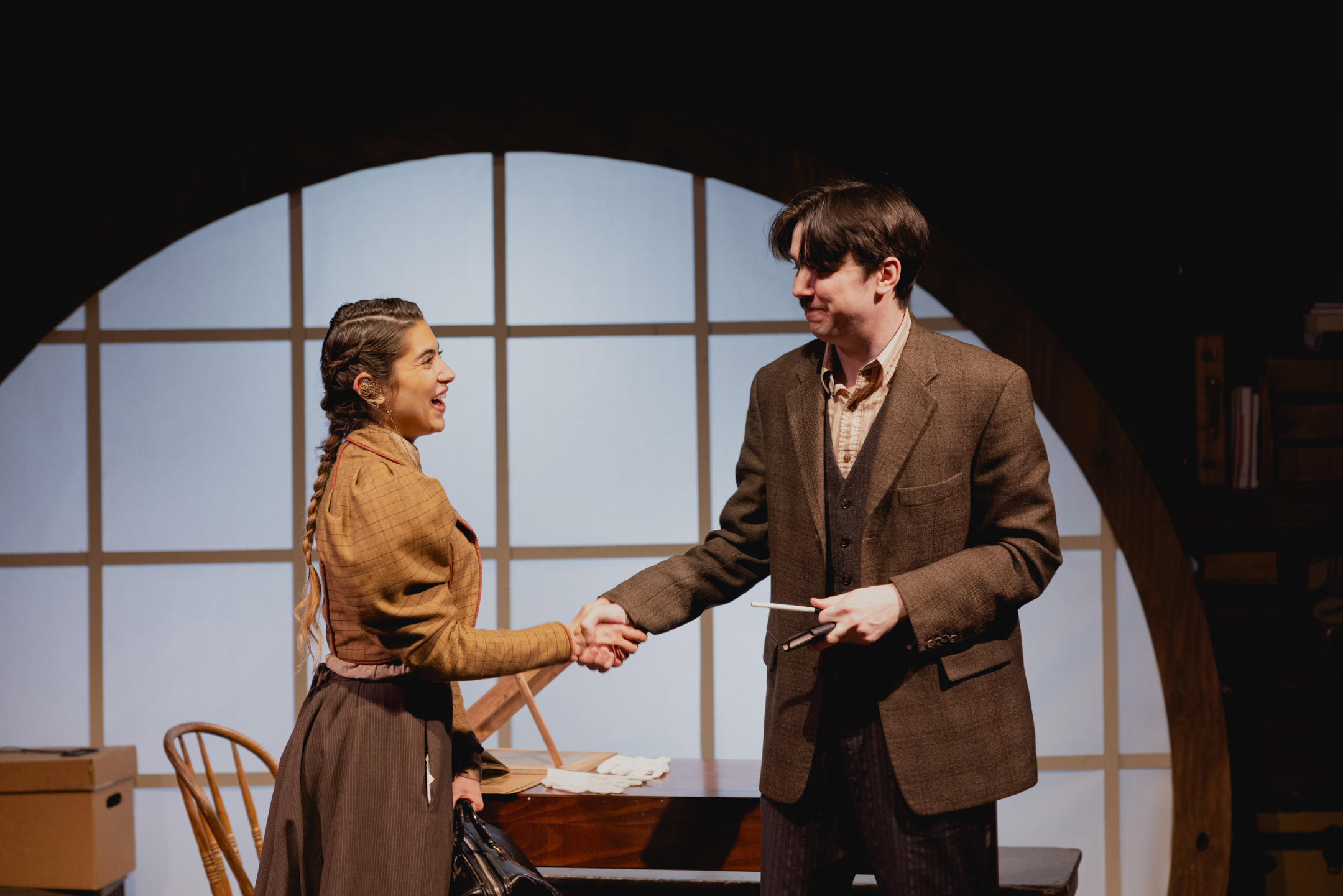 Silent Sky production photo