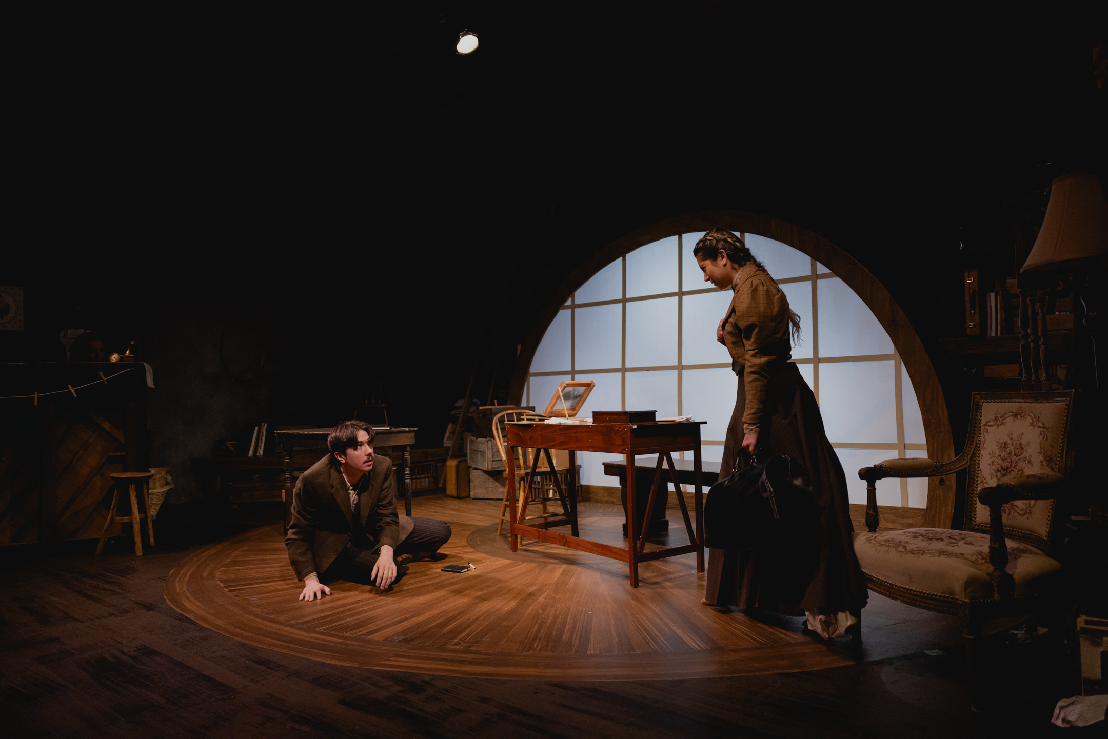 Silent Sky production photo