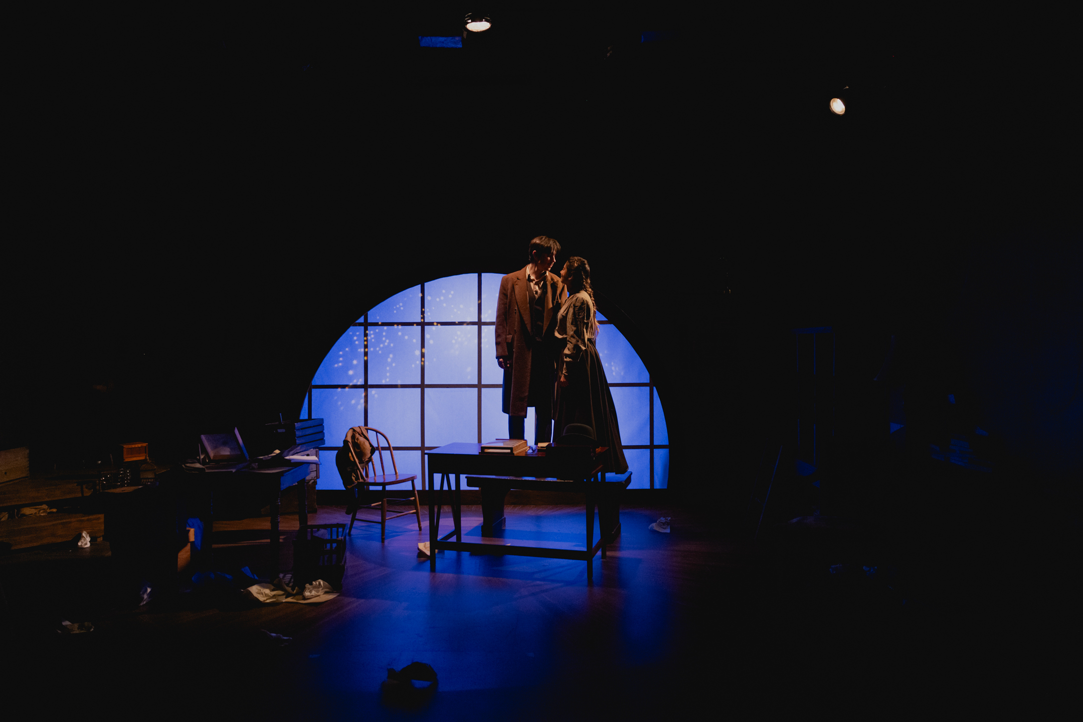 Silent Sky production photo