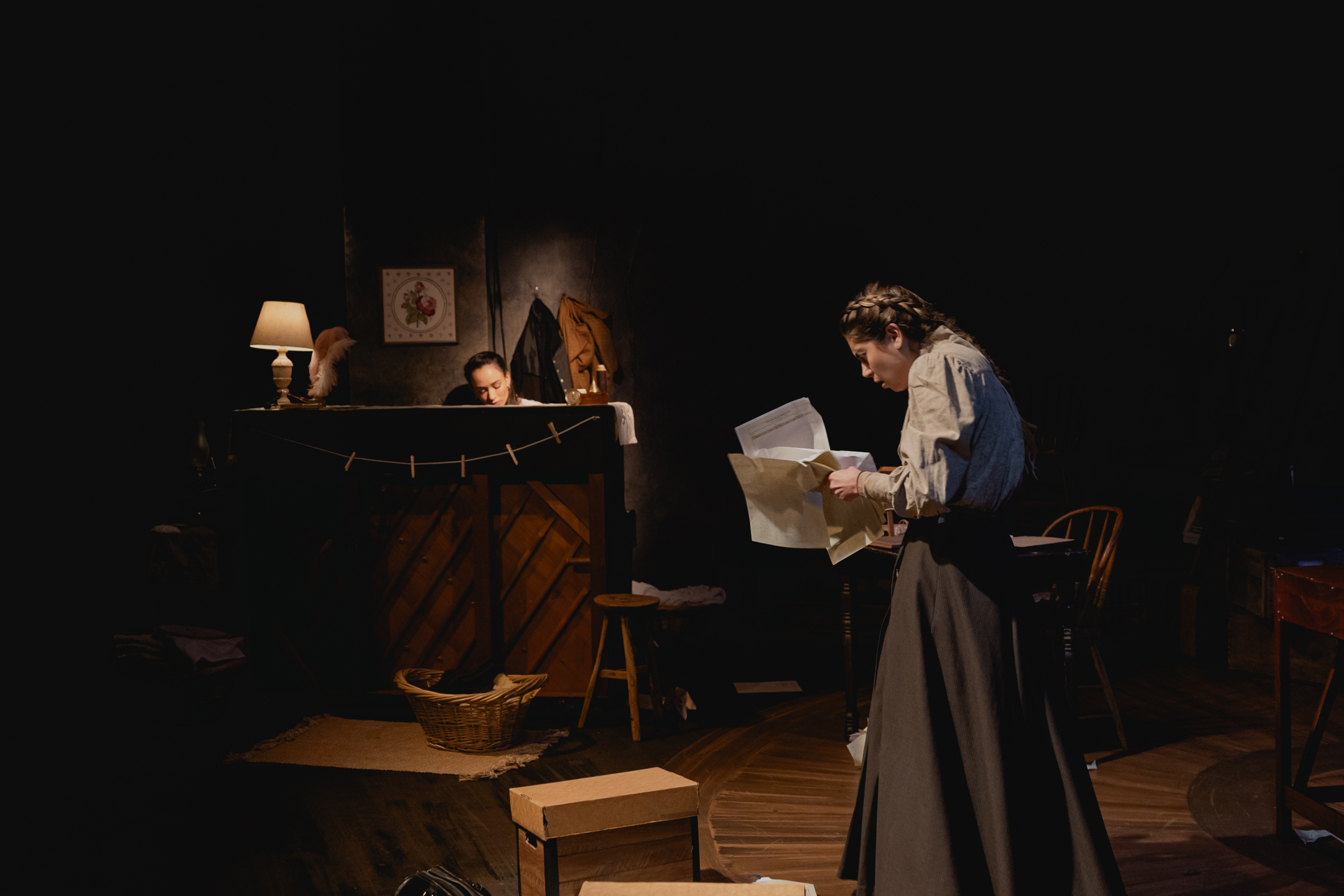 Silent Sky production photo