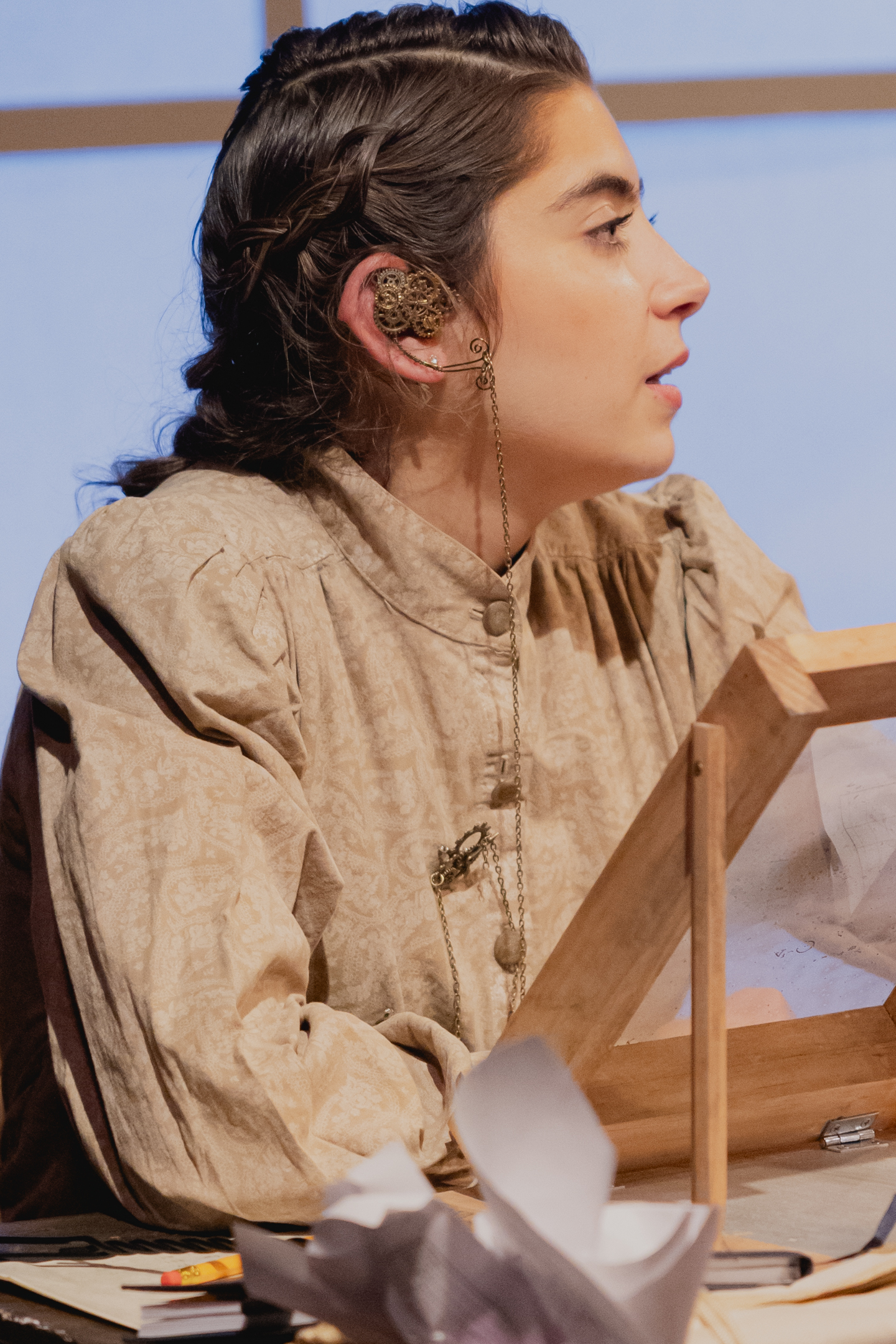 Silent Sky production photo