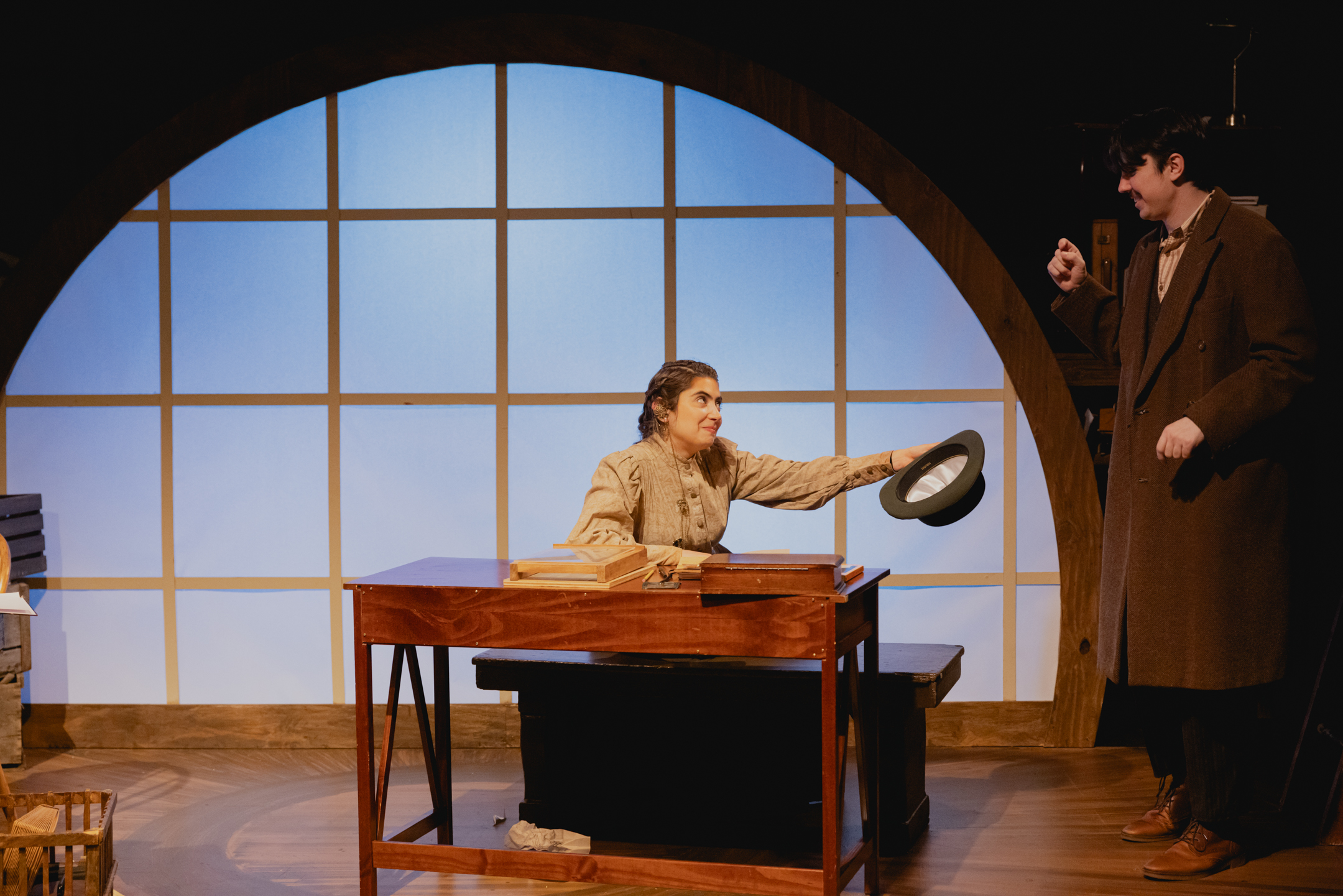 Silent Sky production photo