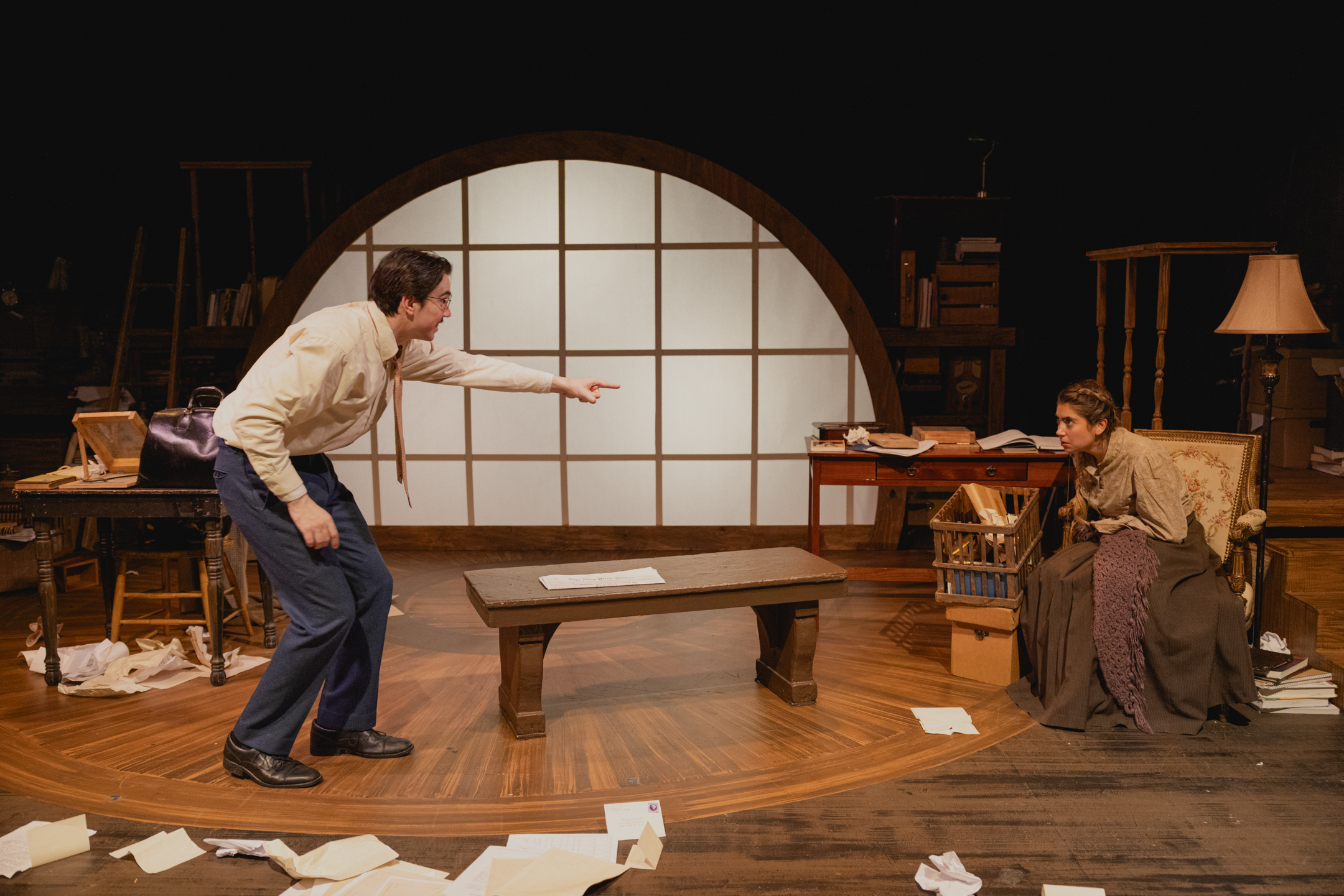 Silent Sky production photo
