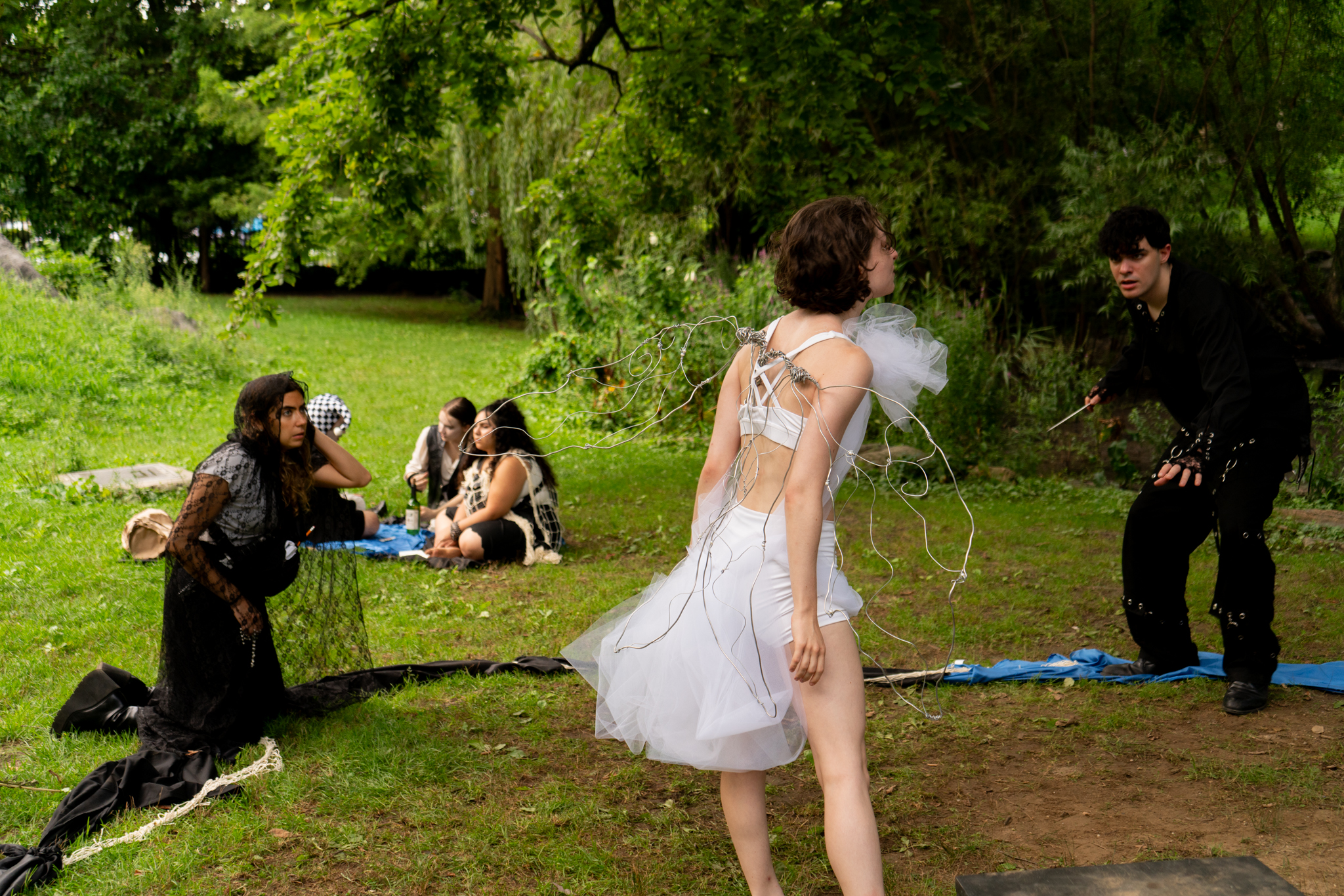 The Tempest, the company embracing